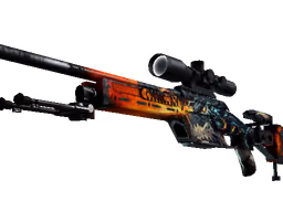 SSG 08 | Dragonfire (Field-Tested)